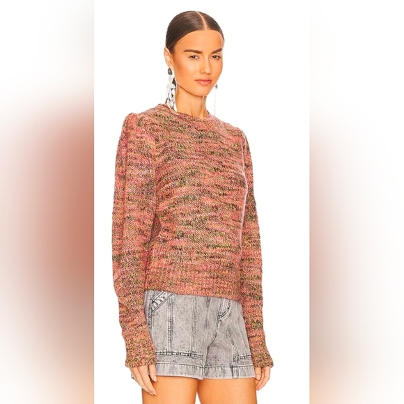 Isabel Marant Pleany Puff-Sleeve Sweater